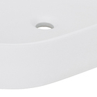 Cuba de Apoio Oval Barcelona 57x37cm Branco Matte Sensea