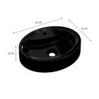 Cuba De Apoio Oval Onix Ov43