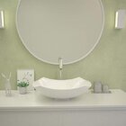 Cuba De Apoio Para Banheiro Abaulada L42 Lux Compace Branco