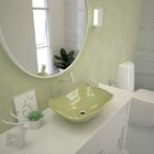 Cuba De Apoio Para Banheiro Abaulada L42 Lux Compace Verde Ac