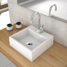 Cuba De Apoio Para Banheiro Compace Q355w Quadrada Branca