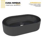 Cuba De Apoio Para Banheiro Em Mármore Sintético Nimbus Cozim