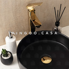 Cuba De Apoio Para Banheiro Em Porcelana Ametista Pingoo.casa