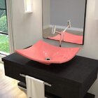 Cuba De Apoio Para Banheiro F44w Folha Compace Rosa