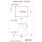 Cuba De Apoio Para Banheiro F44w Folha Compace Vermelho