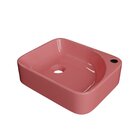 Cuba De Apoio Para Banheiro Gross Ro36 Retangular Rosa
