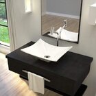 Cuba De Apoio Para Banheiro L38 Lux Retangular Folha Compace