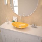 Cuba De Apoio Para Banheiro L45 Lux Canoa Compace Amarelo