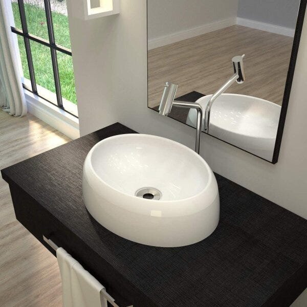 Cuba De Apoio Para Banheiro Ov39w Capri Compace Branco