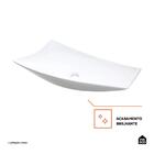 Cuba De Apoio Para Banheiro Oval Louça Cerâmica Petalita Ping