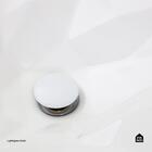 Cuba De Apoio Para Banheiro Quadrada Louça Cerâmica Titanita