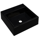 Cuba De Apoio Para Banheiro Quadrada Q355 35x35cm C01 Preto -