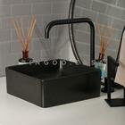 Cuba De Apoio Para Banheiro Quadrada Slim Louça Cerâmica 31 C