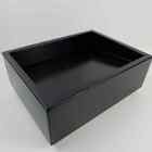 Cuba De Apoio Para Banheiro Quartzo 40x30cm Preto Fosco Ventu