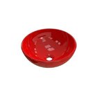 Cuba De Apoio Para Banheiro R30w Redonda Compace Vermelho