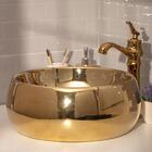 Cuba De Apoio Para Banheiro Redonda Louça Cerâmica 41 Cm Morg