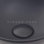 Cuba De Apoio Para Banheiro Redonda Slim Louça Cerâmica 28,5