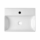 Cuba De Apoio Para Banheiro Retangular Com Mesa Em Cerâmica I