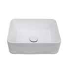 Cuba De Apoio Para Banheiro Retangular Louça Cerâmica Galena