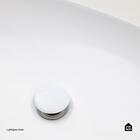 Cuba De Apoio Para Banheiro Retangular Louça Cerâmica Petalit