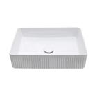 Cuba De Apoio Para Banheiro Retangular Louça Cerâmica Selenit