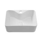 Cuba De Apoio Para Banheiro Retangular Slim Louça Cerâmica 40