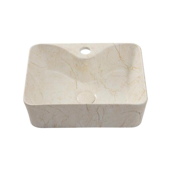 Cuba De Apoio Para Banheiro Retangular Slim Louça Cerâmica 40