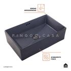 Cuba De Apoio Para Banheiro Retangular Slim Louça Cerâmica 60