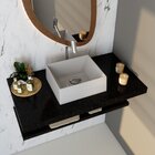 Cuba De Apoio Para Banheiro Riviera Rt30 Retangular Compace C