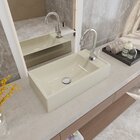 Cuba De Apoio Para Banheiro Roma Rl545 Retangular Bege