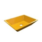 Cuba De Apoio Para Banheiro Rt45 Messina Compace Amarelo