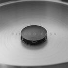 Cuba De Apoio Para Banheiro Slim Redonda Aço Inox 304 Makuna