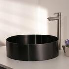 Cuba De Apoio Para Banheiro Slim Redonda Aço Inox 304 Makuna