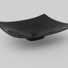 Cuba De Apoio Para Banheiro Toleato - Bari Preto