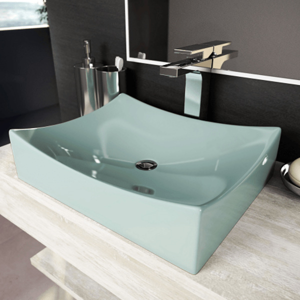 Cuba De Apoio Para Banheiro Toleato - Pádua Verde Acqua