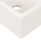 Cuba de Apoio Cerâmica Quadrada Pergamon 15x41x41cm Q1 Celite