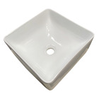 Cuba De Apoio Pia Lavabo Mondialle Hana Quadrada - 30 X 12cm