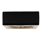 Cuba de Apoio Cerâmica Quadrada Preta 15,5x41x41cm Q1 Celite