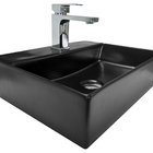 Cuba De Apoio Preta Fosca Em Cerâmica - Reno Rc 451