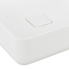 Cuba de Apoio Quadrada 40x40cm Branca Slim Deca