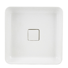 Cuba de Apoio Quadrada 40x40cm Branca Slim Deca