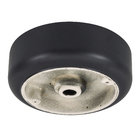 Cuba de Apoio Redonda 40cm Ébano Fosco Slim Deca