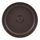 Cuba de Apoio Redonda 40cm Marrom Fosca Slim Deca