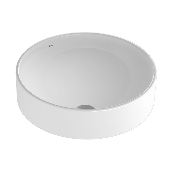 Cuba de Apoio Louça Redonda Branca 21x40x40cm Deca