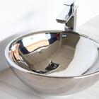 Cuba De Apoio Redonda Cromada Móvel Do Brasil