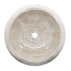 Cuba De Apoio Redonda Marrom 45x45cm Cuba22 New