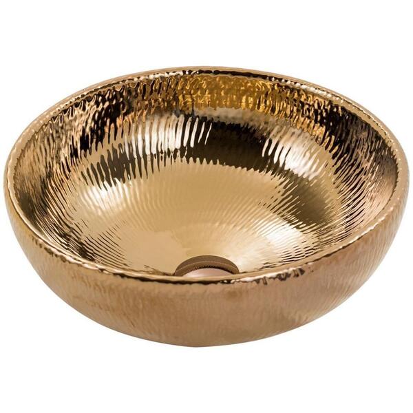 Cuba De Apoio Redonda Rose Gold Móvel Do Brasil