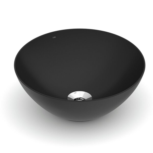 Cuba De Apoio Redonda Sem Mesa 350 Design D1 Celite Matte Bla