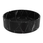 Cuba De Apoio Redonda Sottile Nero Japi Preto