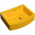 Cuba De Apoio Retangular C01 Para Banheiro Rt41 Aria Amarelo